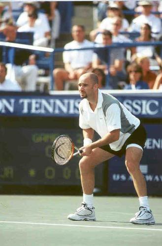 Agassi - American tennis star, andrei agassi