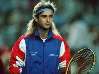 Agassi - Tennis star Andre Agassi