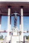 University of the Philippines Oblation Statue - University of the Philippines Oblation Statue located in Diliman, Quezon City in the Philippines