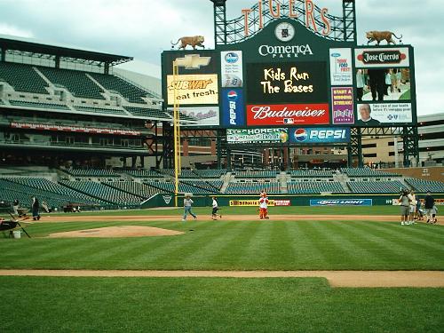 Comerica Park :)  - Pic of the new tiger stadium.