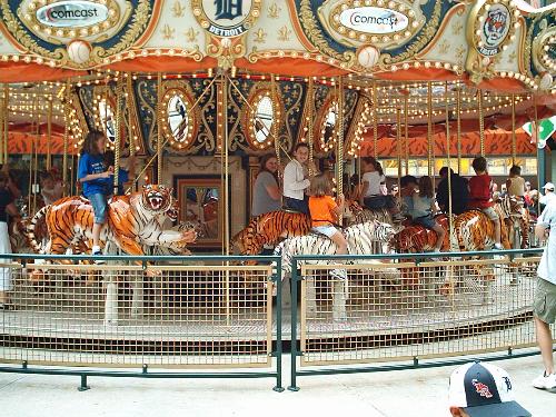 Tiger Stadium Merry Go Round :) - Merry Go Round inside Tiger Stadium :)