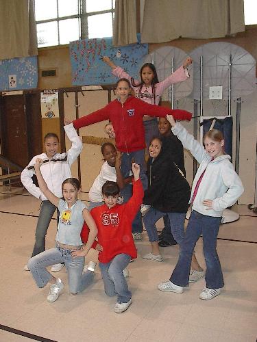 Bransford Elementary School dance team, 2003 - Brilliant fiftgh-grade dance team.
