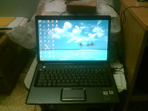My Compaq 6112 - Compaq 6112 1 GB RAM 80GB HDD 15.4 Wide Screen Bluetooth Card Reader Wireless LAN Ethernet 3 USB Ports Firewire Port Expansion Slot and so on...