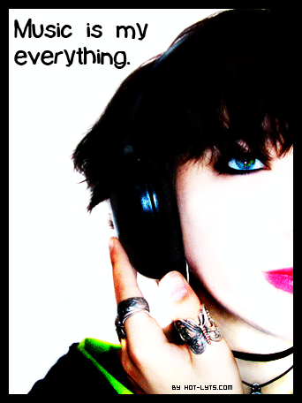 Music Is My Everything - Music is an art form that involves organized and audible sounds and silence. It is expressed in terms of pitch (which includes melody and harmony), rhythm (which includes tempo and meter), and the quality of sound (which includes timbre, articulation, dynamics, and texture). Music may also involve generative forms in time through the construction of patterns and combinations of natural stimuli, principally sound. Music may be used for artistic or aesthetic, communicative, entertainment, or ceremonial purposes. The definit constitutes music varies according to cion of what ulture and social context. By Wikipédia