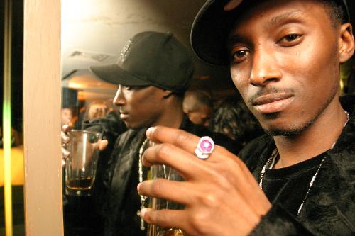 In the club - There i am partying yet again less of the screwface this time just enjoying the scene and my amerreto on da rocks