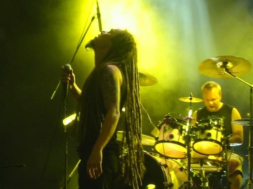 Amorphis singer - Amorphis singer at Artmania festival in Sibiu, Romania