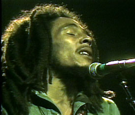 Bob Marley - Bob Marley in a concert.