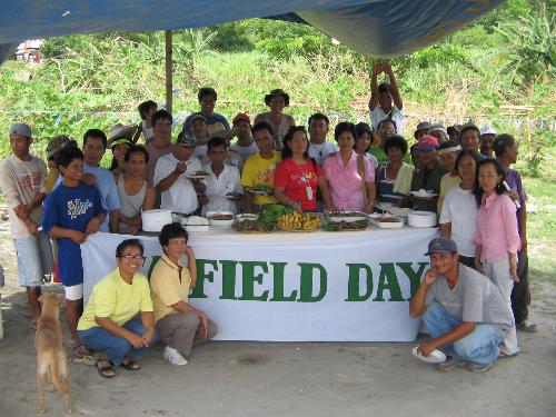 field day - Field day with sweetpotato farmers in Bamban, Tarlac Philippines