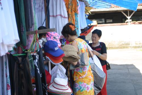 Yeah Baby  - Shopping time, who hasn't done this before? Bargaining with the seller, looking for good quality stuff to buy. Enjoyable activity, when you could buy a cheap, necessary thing.
