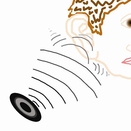 Sound propagation image - An image with sound propagation.
Sound propagation image - An image with sound propagation.