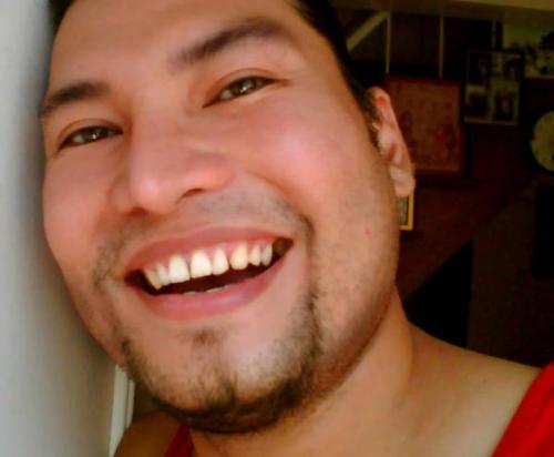 me - just smiling