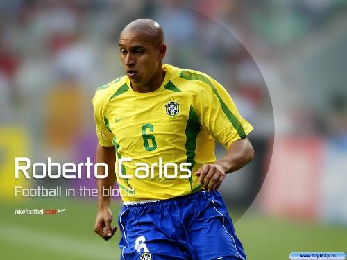 roberto carlos - a well-known football player.