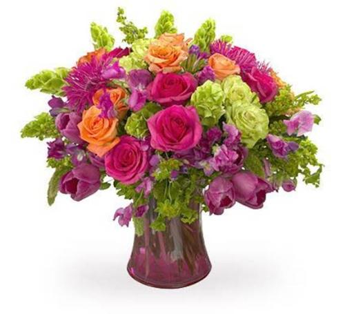 Flowers - Buket flowers on the table