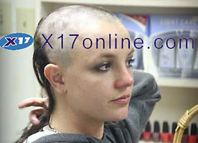 Brit is Bald - She must be crazy