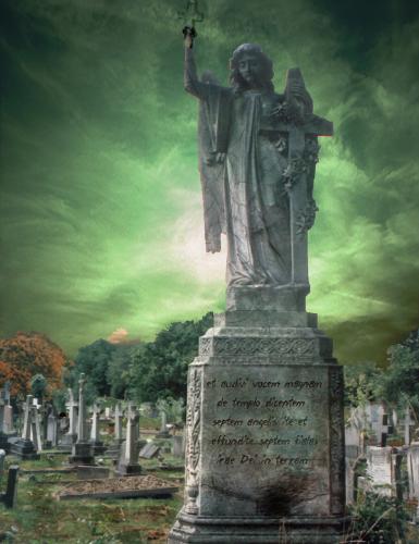 Revelatio  - This is one of my old creations...it's a photo of an angel statue, modified by me.   Do you like it? :)