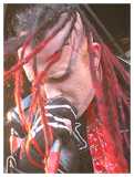 wednesday 13 - wednesday 13 is my hero.he has been an inspiration in the music lifestyle.i love music.i love wednesday13 music.murderdolls is the band he is in now.