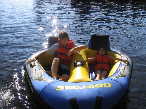 Kids Tubing - My wonderful children.