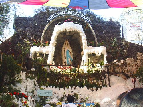 groto in Baguio, Philippines! - summer capital of the Philippines.