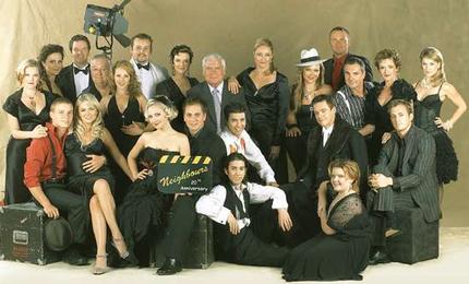 Neighbours cast photo - Courtesy of THE AGE