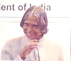 A P J Abdul kalam - President OF INDIA
