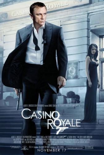 Casino Royale - Daniel Craig in the new Casino Royale, the remake of the James Bond 007 movie with Peter Sellers.