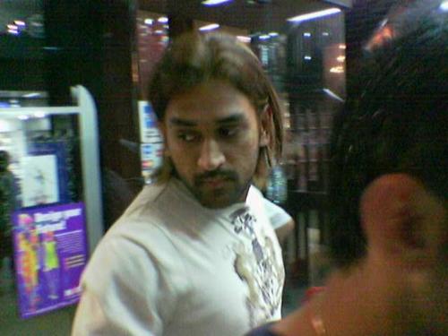 Dhoni - Indian Cricket Player, dashing wicket keeper and batsman.