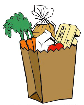 Groceries - A "standard" bag of groceries. Groceries - A "standard" bag of groceries.