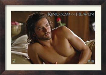 Orlando Bloom, KoH - I love this picture.. just like the one in which he kisses Eva Green.. just great!