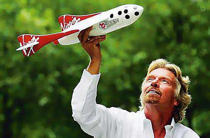 Richard Branson - Founder of the Virgin brand and now stepping into the private space industry, Branson could lead us into the final frontier with Virgin Galactic SpaceShipOne.