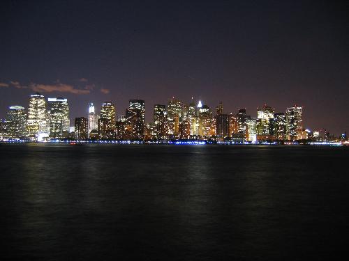 Manhattan at night - beautifull skyline
