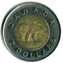 twoonie - this is our two dollar coin