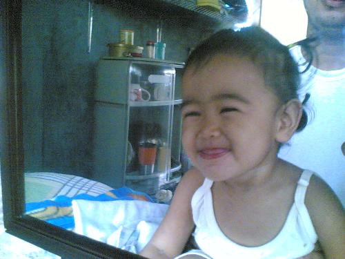 Funny Face - What you think Daddy, did I make you smile