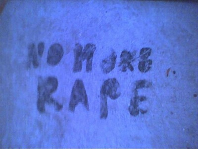 no more rape - sign no more rape