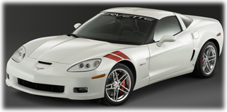 Chevrolet Corvette - The Ron Fellows Championship is a 505 hp Z06 that commemorates Chevrolet's six consecutive ALMS GT1 manufacturers championships.