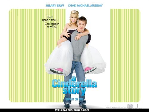 A Cinderella story poster - Chad Michael Murray and Hilary Duff - A Cinderella story poster