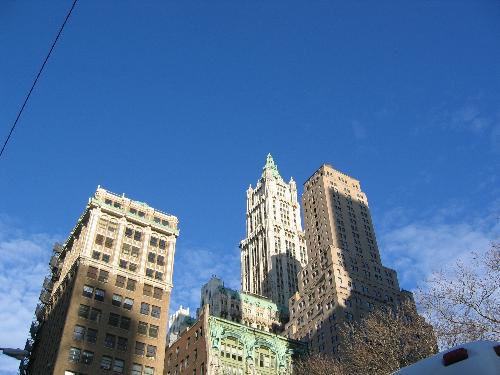 woolworth building - downtown Manhattan