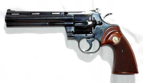 colt python - a colt python revolver 357