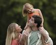 family - a happy family which includes father, mother and children...my ideal family