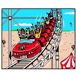 Amusement Park -  Roller coaster