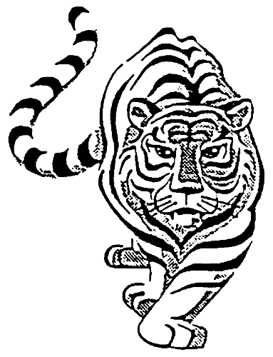 it is tiger! - i like to draw but this is my best drawing on the computer that is i like to visit http://pctalkpro.blogspot.com it is kool.