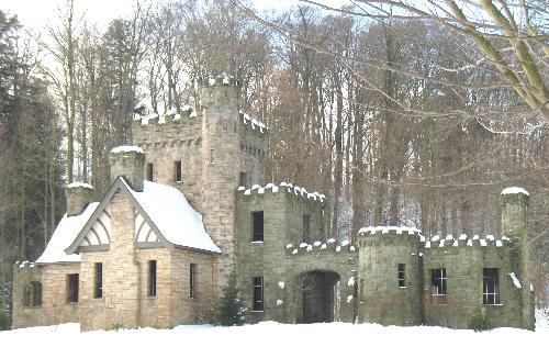 Snow Castle - Squire's Castle in Ohio on Feb. 17th.
