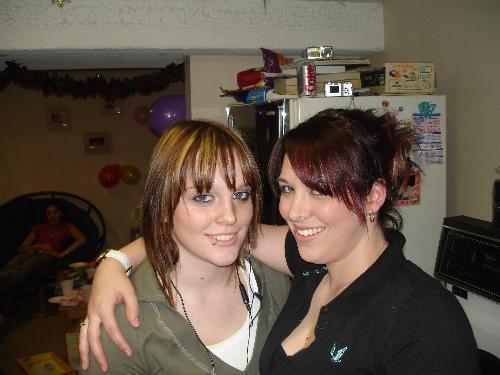 My two beautiful daughters - My 16 year old and 20 year old daughter.