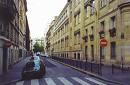 paris - A few of the road to Eiffel Tower in paris.