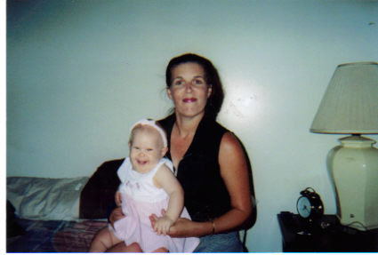 Me and Emily - Taken at a motel in June of 2004