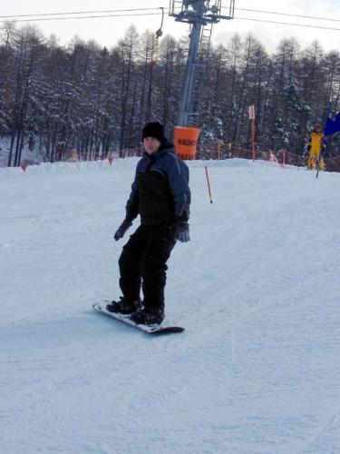 me - snowboarding :)