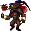 Ifrit.. - A Guardian Force (GF) in final fantasy 8 that has the elemental power of fire.