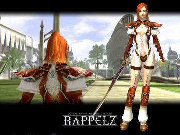 Rappelz - Female gaia fighter class obtained from the official site. Awesome graphics.