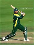 Shahid Afridi - A bit about the Pakistani Batsman:  In October 1996 at the age of sixteen he was brought into the ODI team as a legspinner as a replacement for the injured Mushtaq Ahmed. He then gained notability as a pinch-hitter and began opening with Saeed Anwar. He holds the record for scoring the fastest century in One Day Internationals (off 37 balls)[7], scored in his 2nd match and first ODI innings. He also shares with Brian Lara the record for the third fastest century in ODIs (off 45 balls). One of Pakistan's most useful all-rounders, his extremely aggressive batting style has garnered him over 4,500 ODI runs (including a world-record 224 sixes) as well as taking over 193 ODI wickets and 47 at Test level.  For various reasons, including a perception that he lacks patience in his batting, Afridi had limited opportunity in Test matches. However, Afridi made his presence felt in the third Test against India in March 2005, scoring a quick-fire second-innings half-century and taking five wickets in the match (including Sachin Tendulkar twice) to help Pakistan win the game and register a series draw.  It is perceived that his batting struggles on bouncy pitches and against opponents like Australia, although his record against the Australians has improved over time. Though he has had success as an opener on sub-continent pitches, Afridi is often moved into the middle order as well.  Afridi was more consistent with his batting and bowling throughout 2005, starting from the tours of India and West Indies and into the England tour. The Pakistani coach Bob Woolmer helped Afridi to reach a fuller potential by improving his shot selection and giving him a free reign over his batting attitude.