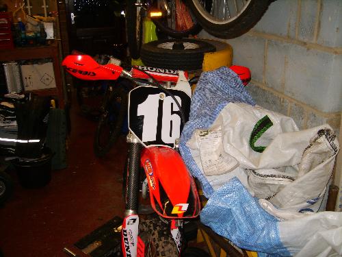 My bike - My bike in its much loved home lol