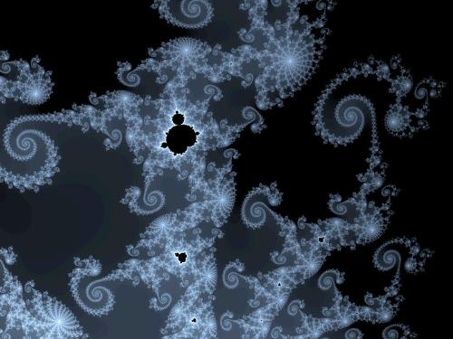 Mandelbrot 3 - Closeup of example of the Mandelbrot set. Courtesy of Wikipedia.